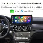 Mercedes Benz Wireless CarPlay Android Auto Multimedia Screen for NTG 5.0 A, B, CLA & GLA Class W176 & W246 2016-2018