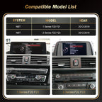 BMW Wireless CarPlay Android Auto Multimedia Screen for NBT OS Series 1/2/3/4 2012-2014