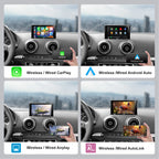 Wireless CarPlay Android Auto Interface for Audi 2014-2022 AirPlay Mirror Link Multi-Media Camera