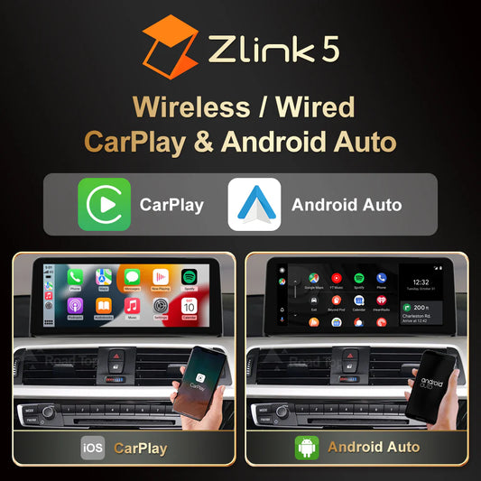 BMW Wireless CarPlay Android Auto Multimedia Screen for NBT OS Series 1/2/3/4 2012-2014