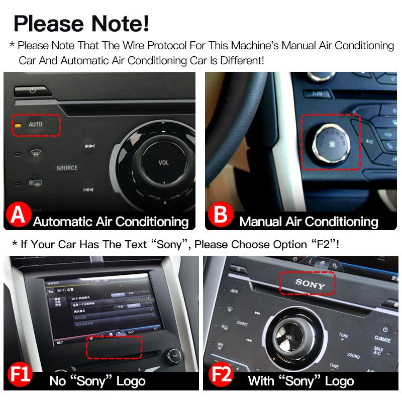 Ford Mondeo & Fusion MK5 12.1'' inch Tesla  Style Touch Screen Wireless CarPlay/Android Auto