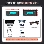 Touch Screen Display For Audi A4 A5 2016-2019 B9 — Wireless CarPlay/Android Auto(LowEnd)