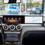 24.6 inch Android Screen Upgrade for Mercedes-Benz C-Class & GLC (2015-2021) - Wireless CarPlay & Android Auto