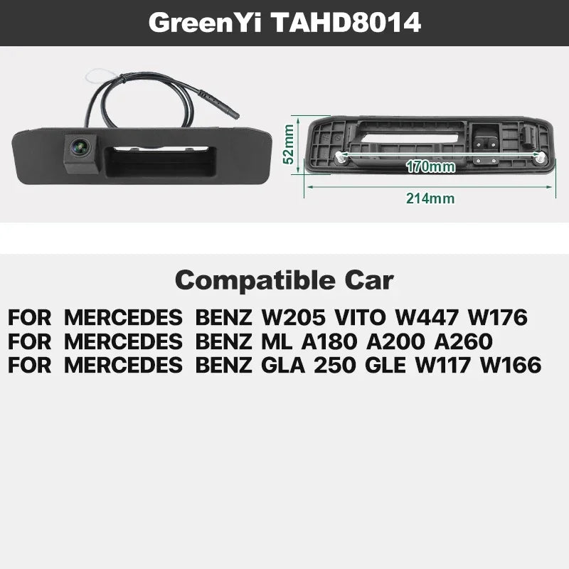 Mercedes-Benz Rear View & Backup Camera Kit