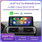 BMW Wireless CarPlay Android Auto Multimedia Screen for NBT OS Series 1/2/3/4 2012-2014
