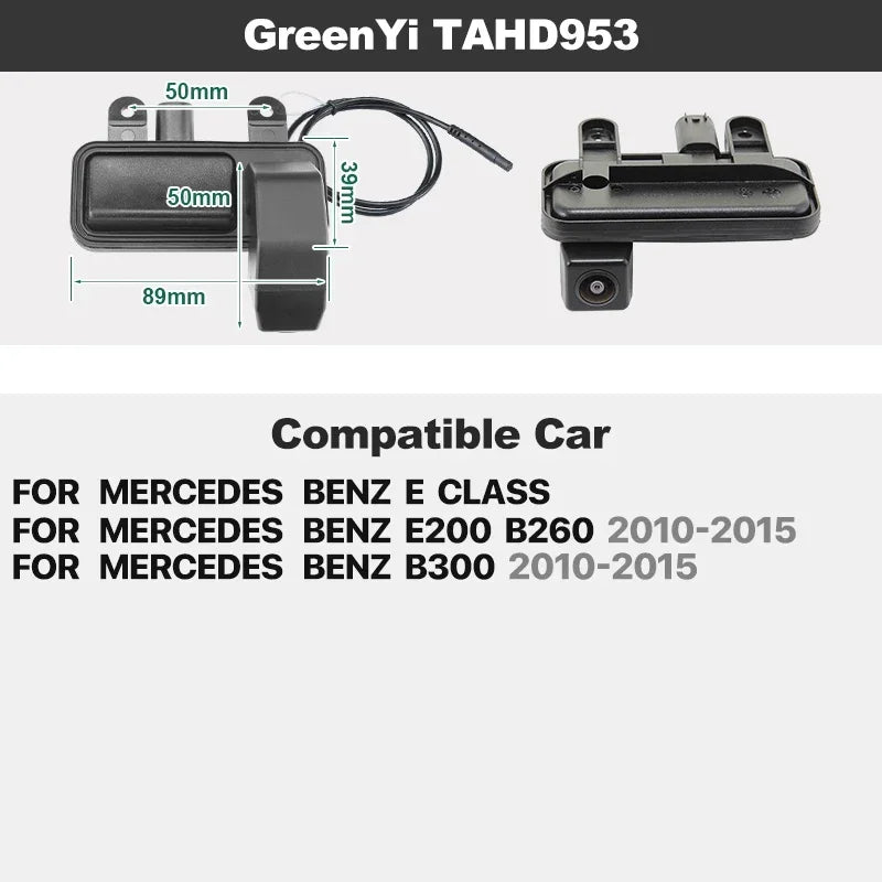 Mercedes-Benz Rear View & Backup Camera Kit