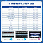 Mercedes Benz Wireless CarPlay Android Auto Multimedia Module for NTG 4.5/4.7 Multi compatibility