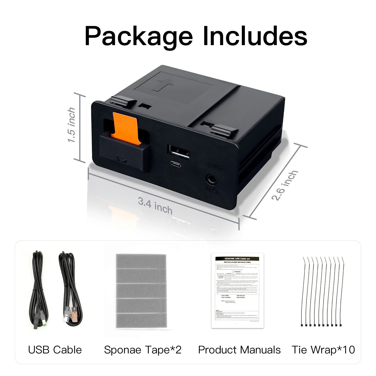 Mazda Wireless &/or Wired CarPlay Android Auto Multimedia Module for OEM Retrofit