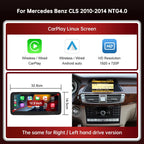 Wireless CarPlay & Android Auto Multimedia Touch Screen
For Mercedes‑Benz CLS W218 (2010–2018)