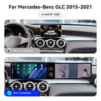 24.6 inch Android Screen Upgrade for Mercedes-Benz C-Class & GLC (2015-2021) - Wireless CarPlay & Android Auto