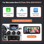 Mercedes Benz Wireless CarPlay Android Auto Multimedia Screen for NTG 5.0 A, B, CLA & GLA Class W176 & W246 2016-2018