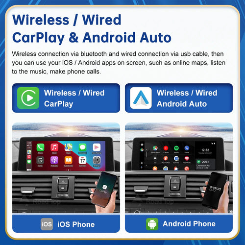BMW Wireless CarPlay Android Auto Multimedia Module for NBT & EVO OS Series 1/2/3/4/5/7 & X1/X3/X4/X5/X6/i8