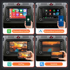 Wireless Apple CarPlay & Android Auto
For Volkswagen • Seat • Skoda