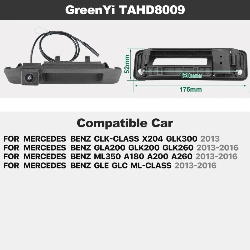 Mercedes-Benz Rear View & Backup Camera Kit