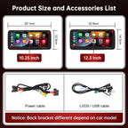 Wireless CarPlay & Android Auto Multimedia Touch Screen
For Mercedes‑Benz CLS W218 (2010–2018)