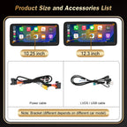 Wireless CarPlay Android Auto Touch Screen for Mercedes‑Benz E Class (2009‑2016)