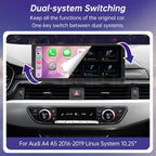 Audi A4/A5 2016-2019 Wireless CarPlay Android Auto Touch Screen (HighEnd MMI)