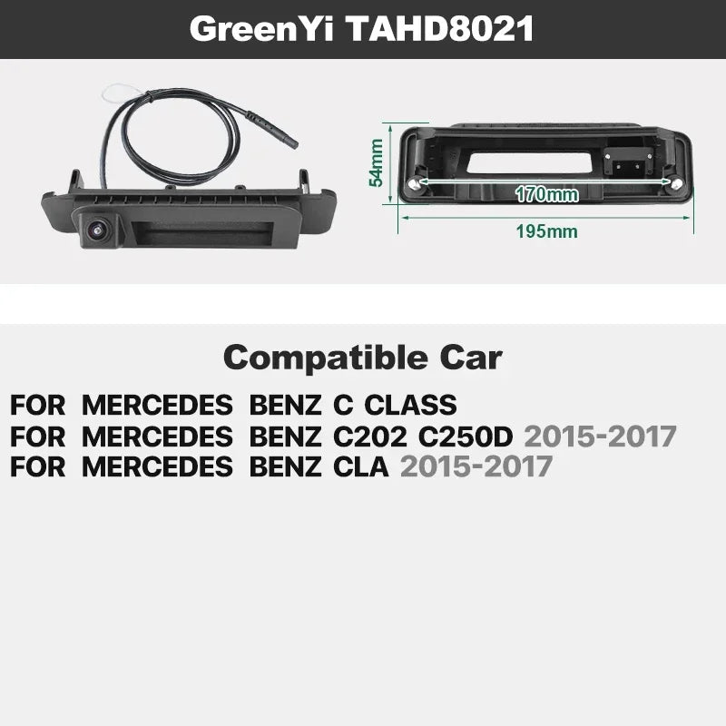 Mercedes-Benz Rear View & Backup Camera Kit