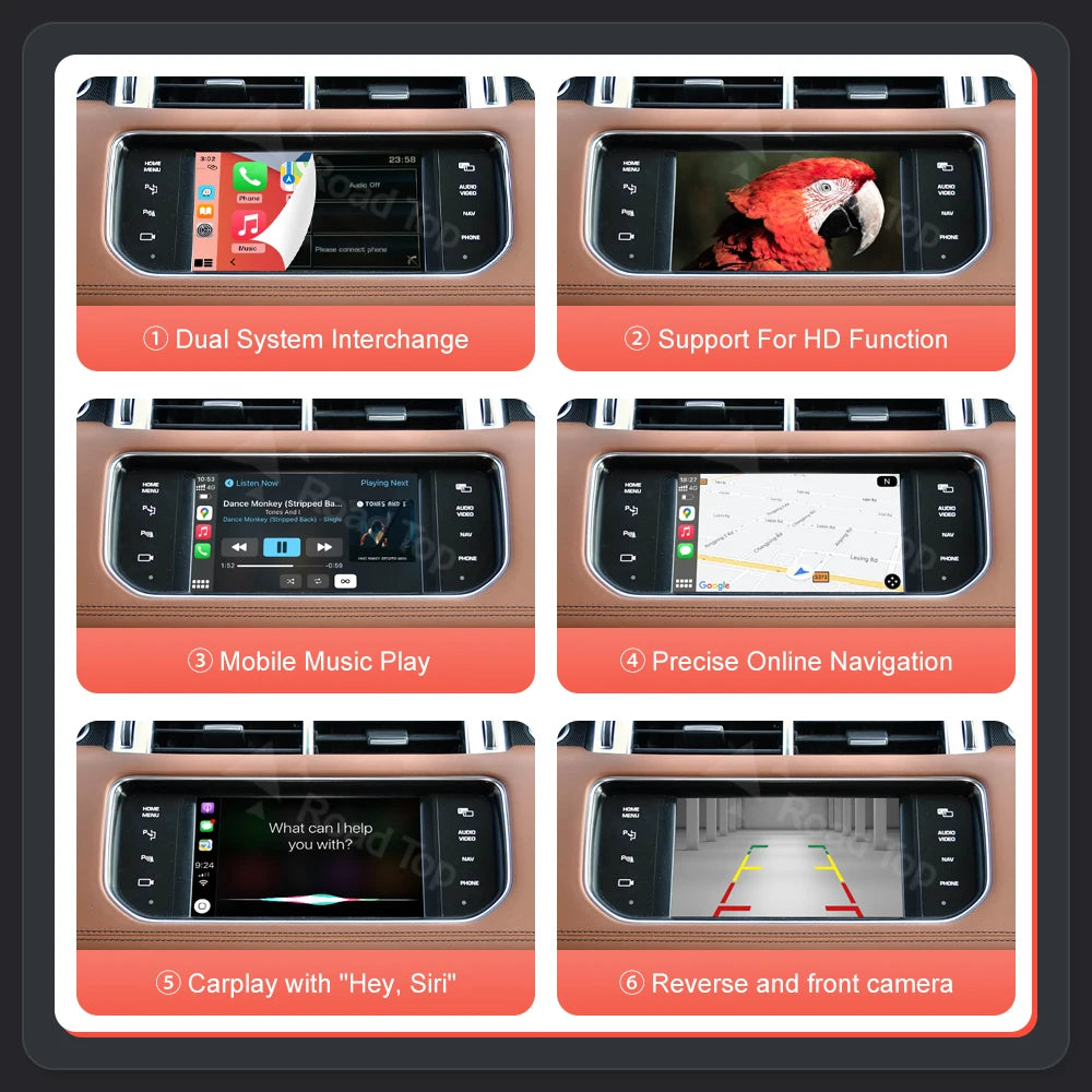 Wireless CarPlay & Android Auto Retrofit Module for Jaguar & Land Rover (2012–2018)