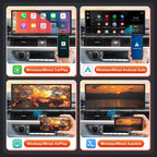 Touch Screen Display For Audi A4 A5 2016-2019 B9 — Wireless CarPlay/Android Auto(LowEnd)