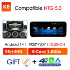 Wireless CarPlay & Android Auto (Android Touch Screen)For Mercedes-Benz C & GLC Class 2014–2019