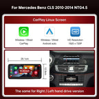Wireless CarPlay & Android Auto Multimedia Touch Screen
For Mercedes‑Benz CLS W218 (2010–2018)