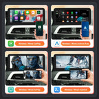 Mercedes Benz Wireless CarPlay Android Auto Multimedia Screen for NTG 4.5/ 4.7 Class W204 2011-2014