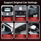 Wireless CarPlay & Android Auto Multimedia Touch Screen
For Mercedes‑Benz CLS W218 (2010–2018)