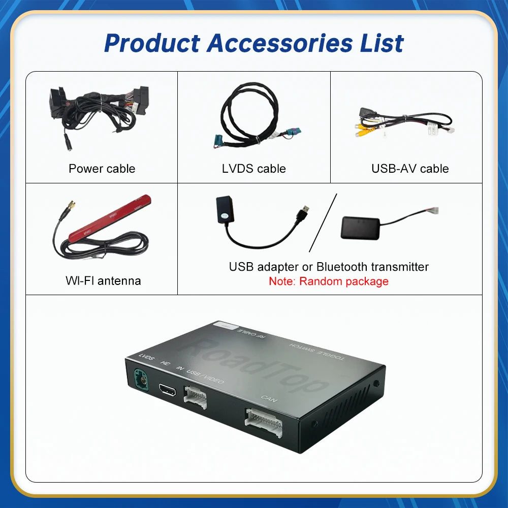 Mercedes Benz Wireless CarPlay Android Auto Multimedia Module for NTG 5.0 C Class W205/GLC X253/ GLC C253 Class